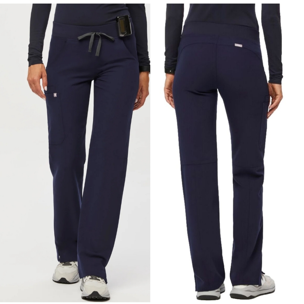 Figs Kade cargo scrub pants Navy Medium Tall